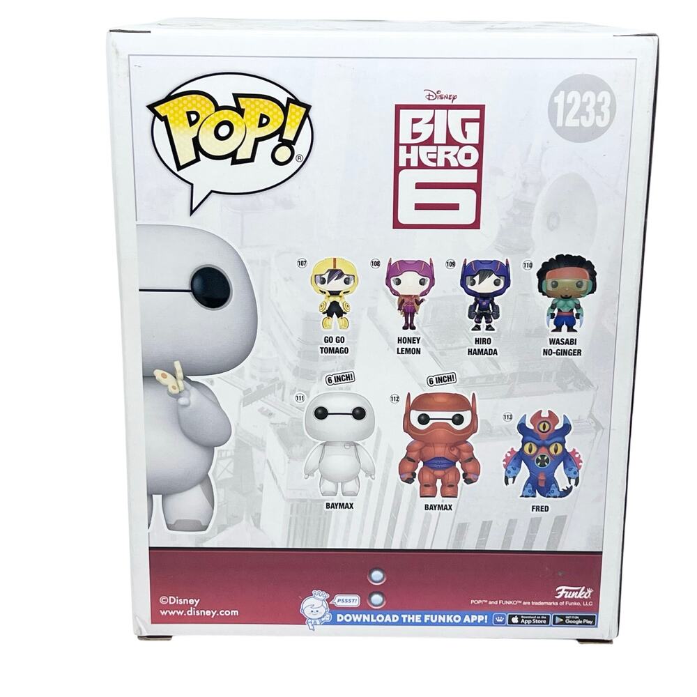Funko Pop! Big Hero 6 Baymax with Butterfly Diamond Chase #1233 Exclusive - Picture 4 of 5